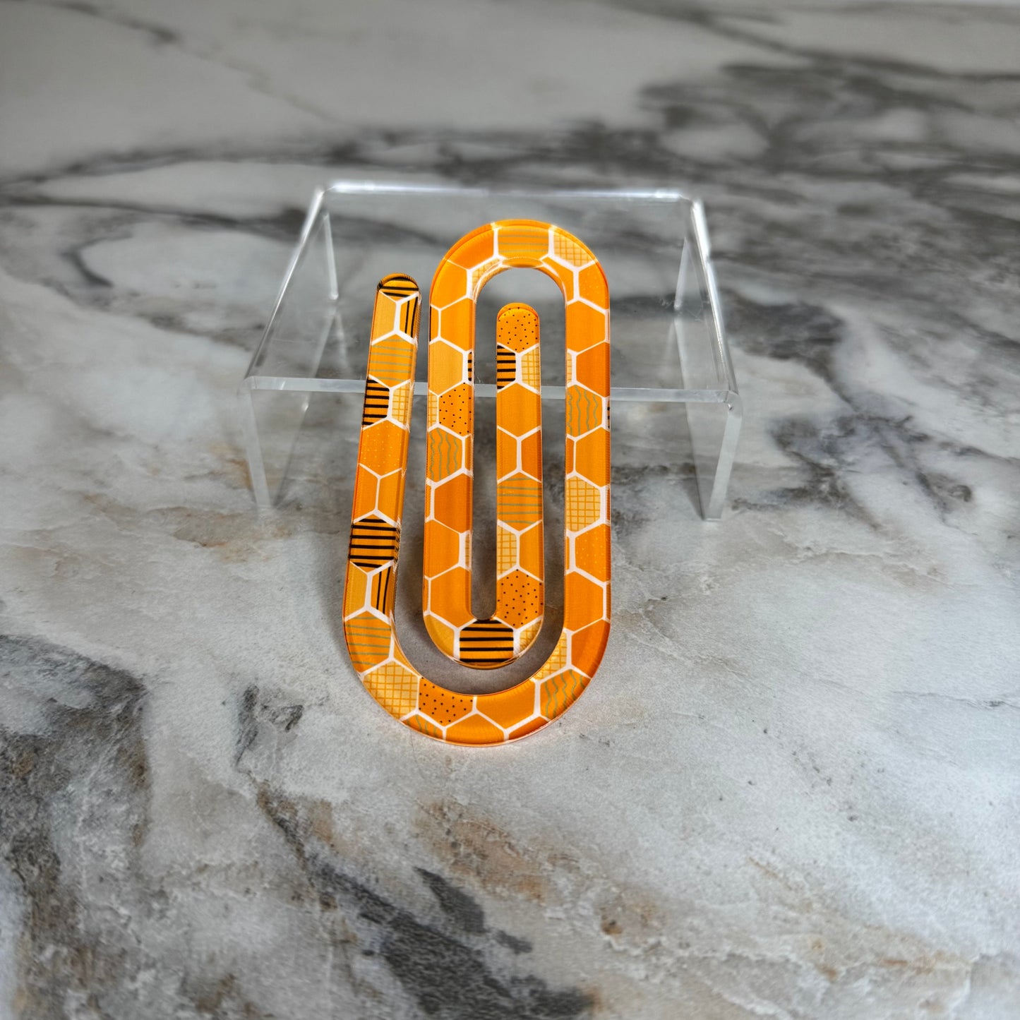Jumbo Paperclip - Honeycomb