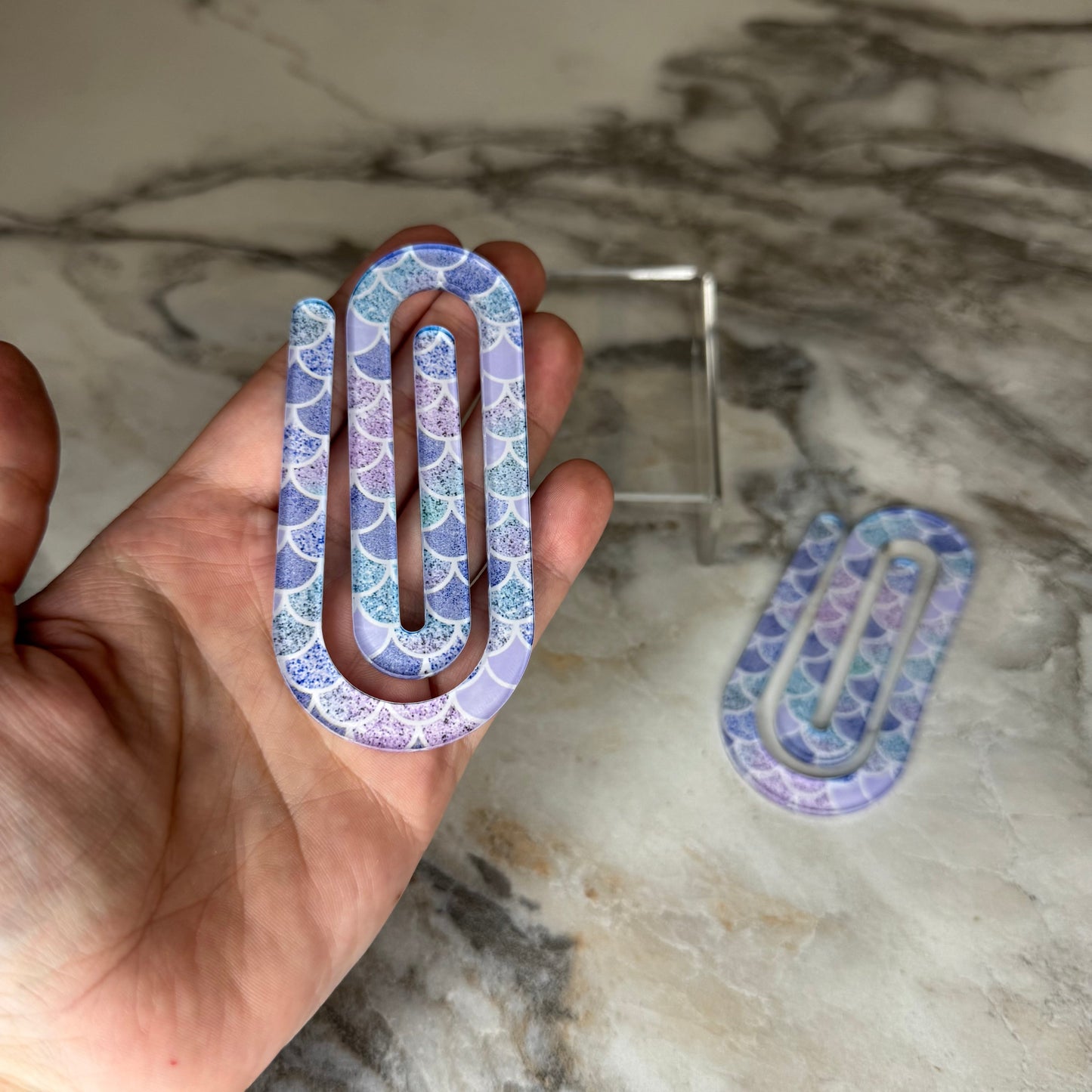 Jumbo Paperclip - Mermaid Purple