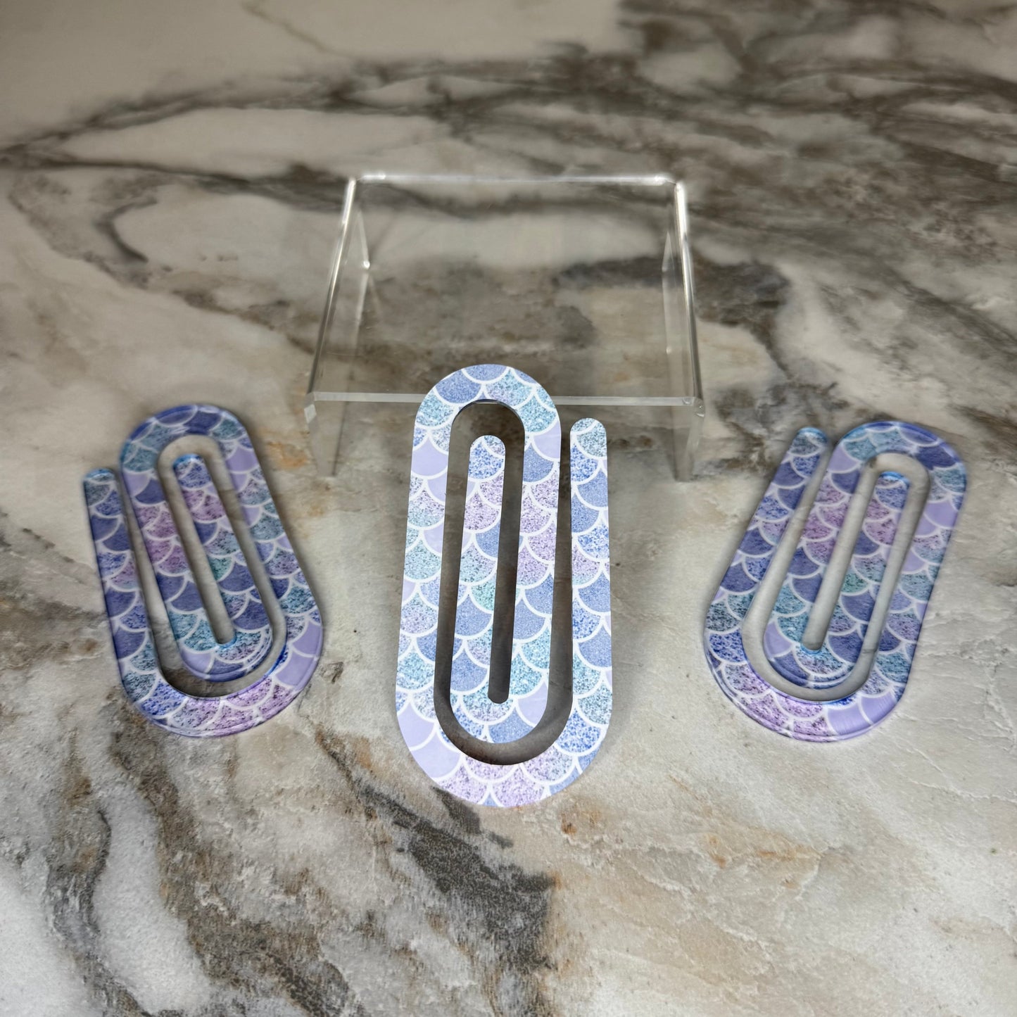 Jumbo Paperclip - Mermaid Purple