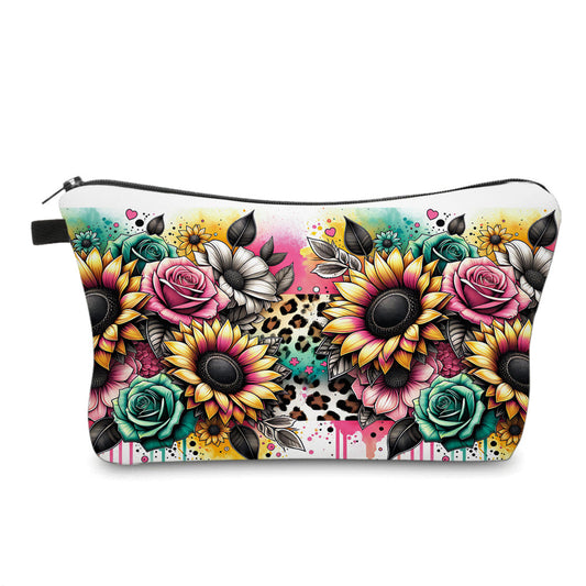 Pouch - Spray Paint Floral Animal Print