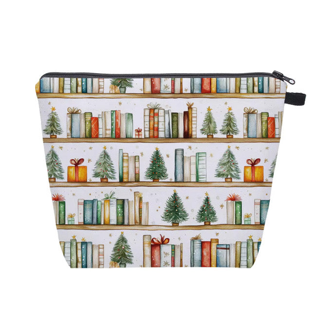 Pouch XL - Christmas Tree Bookshelf Book