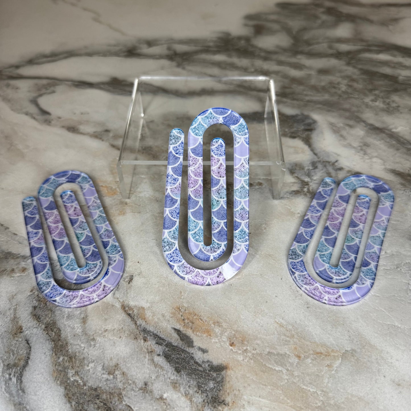 Jumbo Paperclip - Mermaid Purple