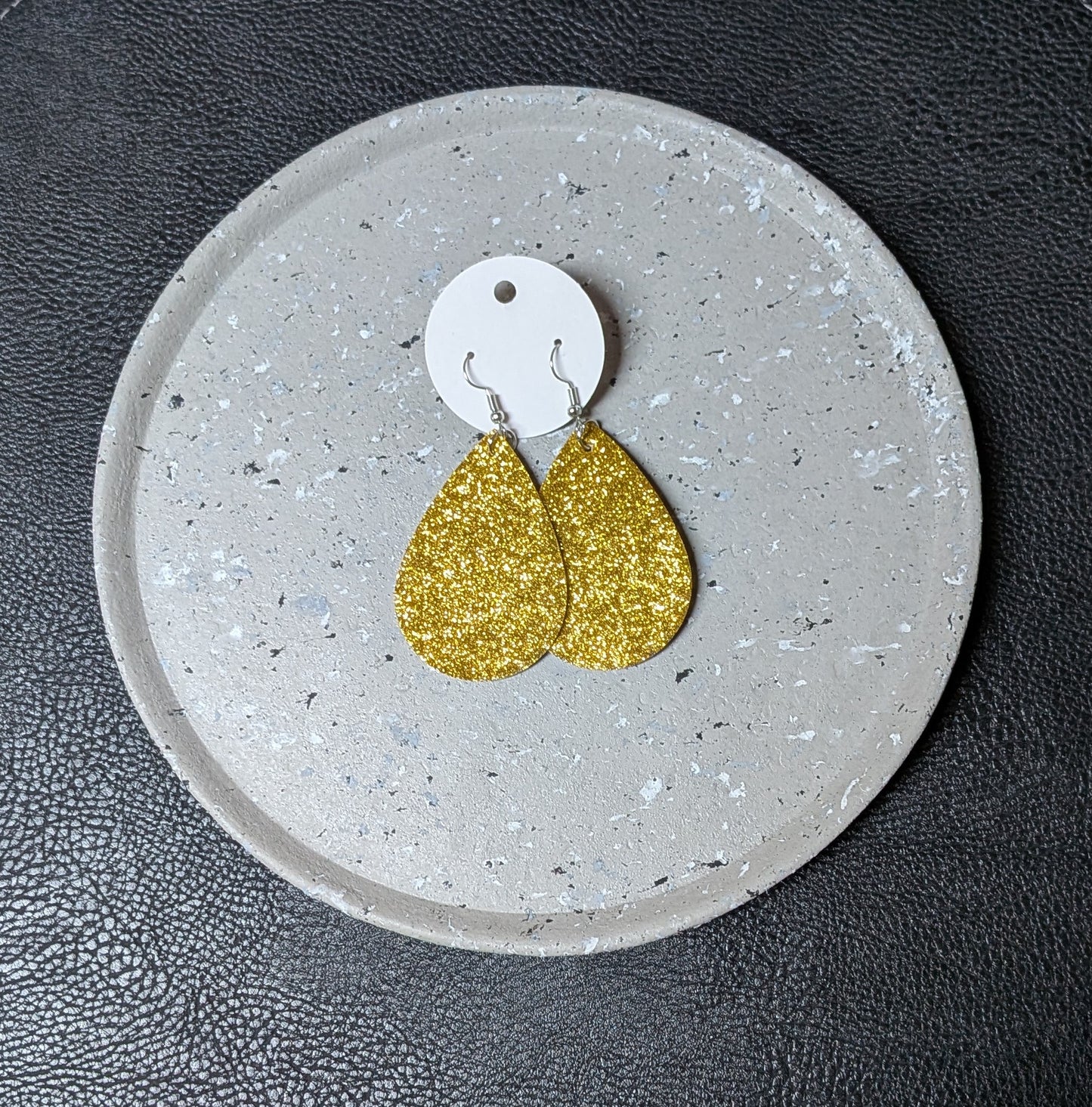 Gold Foam Earrings
