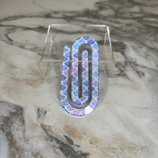 Jumbo Paperclip - Mermaid Purple