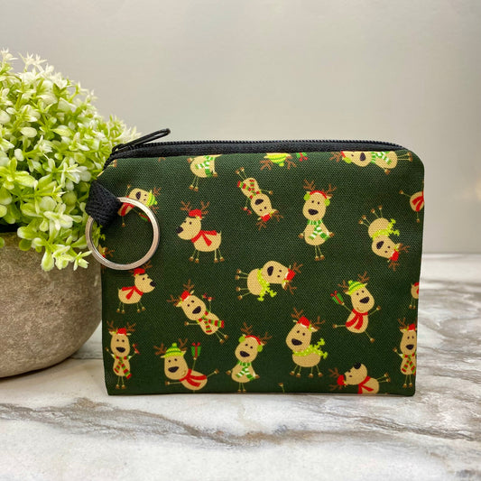 Mini Pouch - Christmas - Reindeer