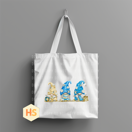 Tote Bag - Beach Gnome Trio - PREORDER 7/8-7/11