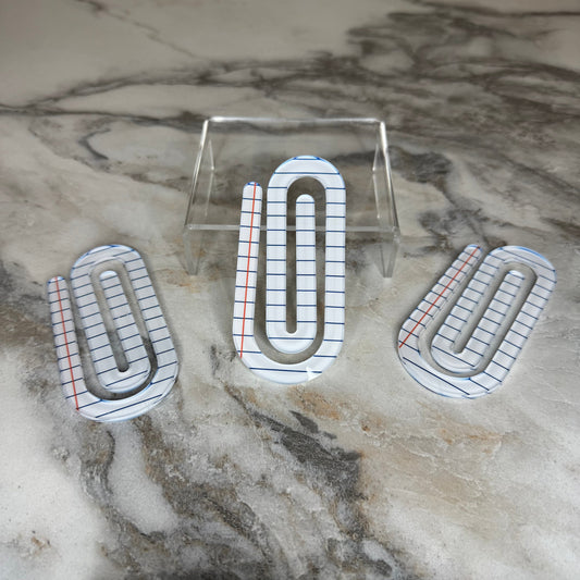 Jumbo Paperclip - Notebook Paper