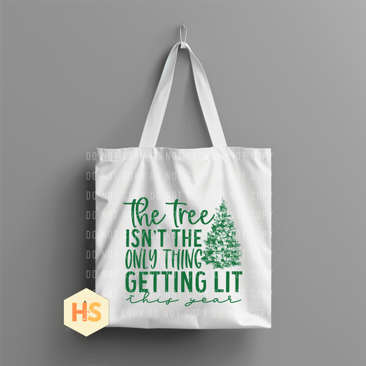 Tote Bag - Christmas Getting Lit - PREORDER 7/8-7/11