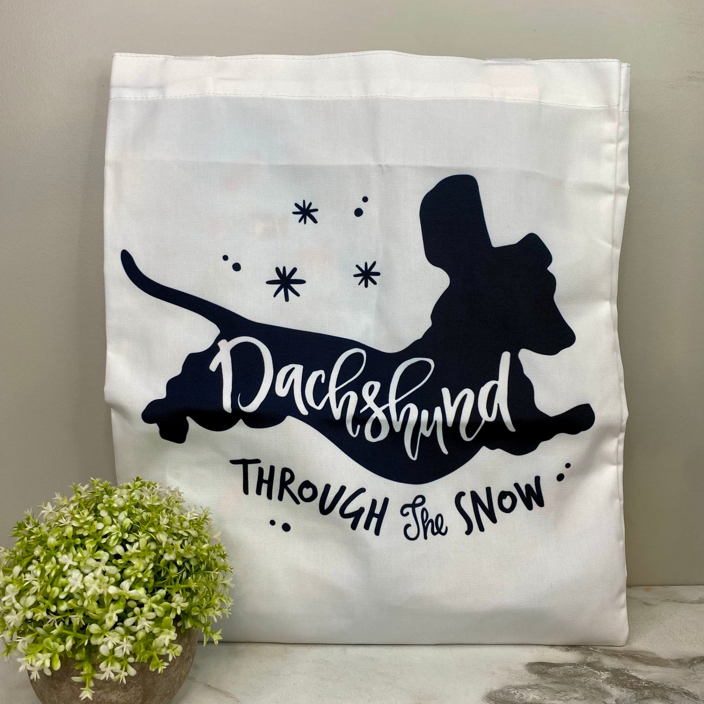 Tote Bag - Christmas - #40 - Dachshund