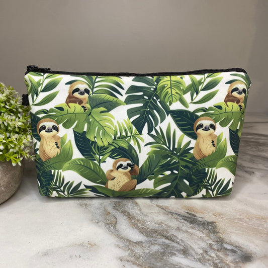 Pouch - Sloth Monstera