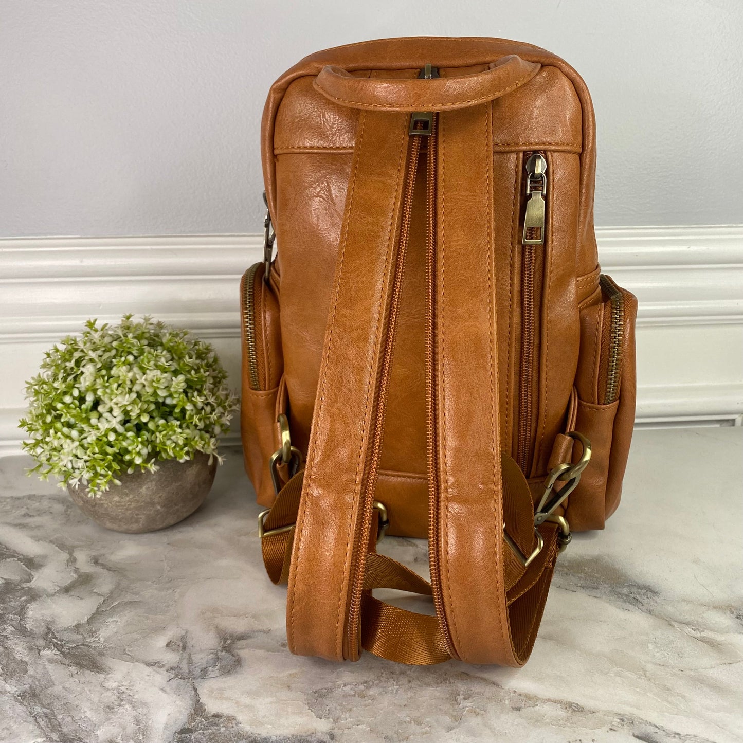 Sydney 2-in-1 Sling + Backpack - Camel