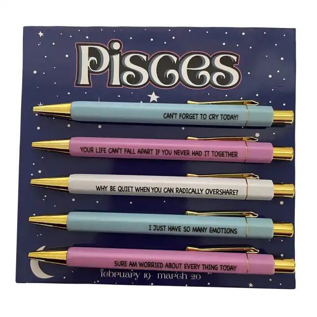 Pen Set - Pisces - PREORDER 11/14-11/17