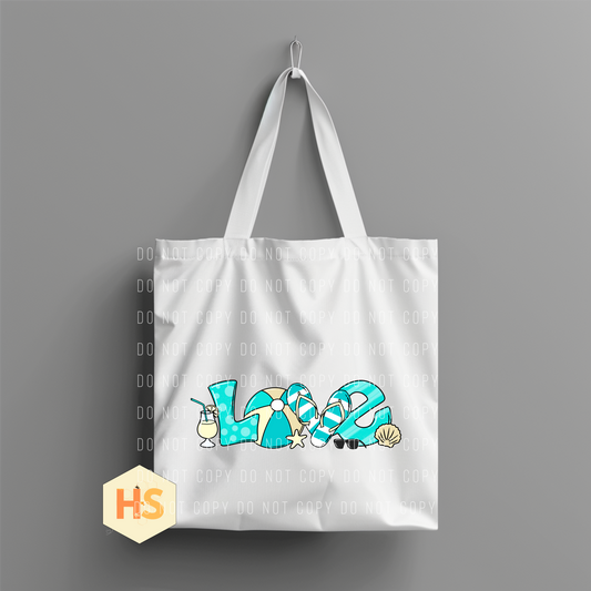 Tote Bag - Beach Love - PREORDER 7/8-7/11