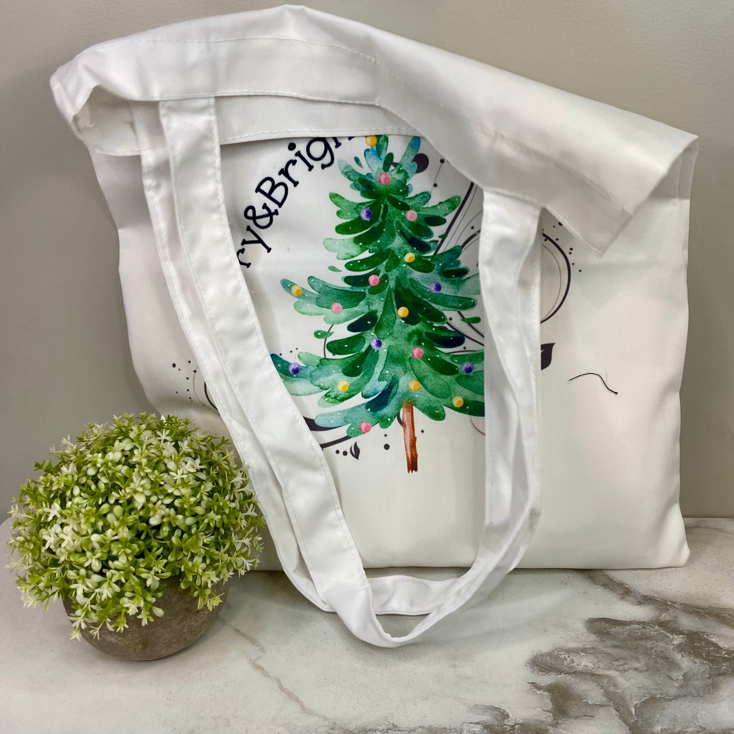 Tote Bag - Christmas - #35 - Merry & Bright