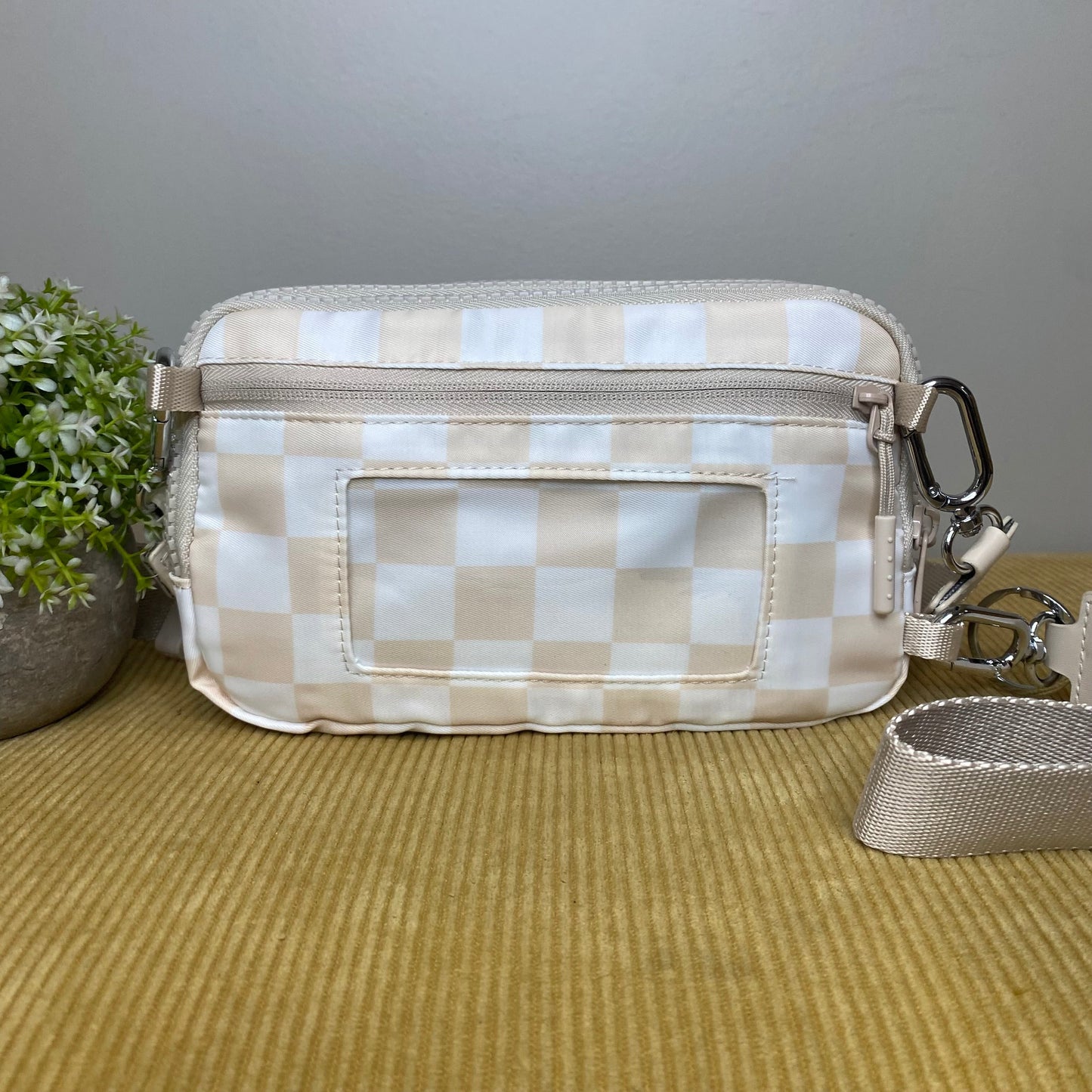 Remi - Nylon Crossbody Checkered