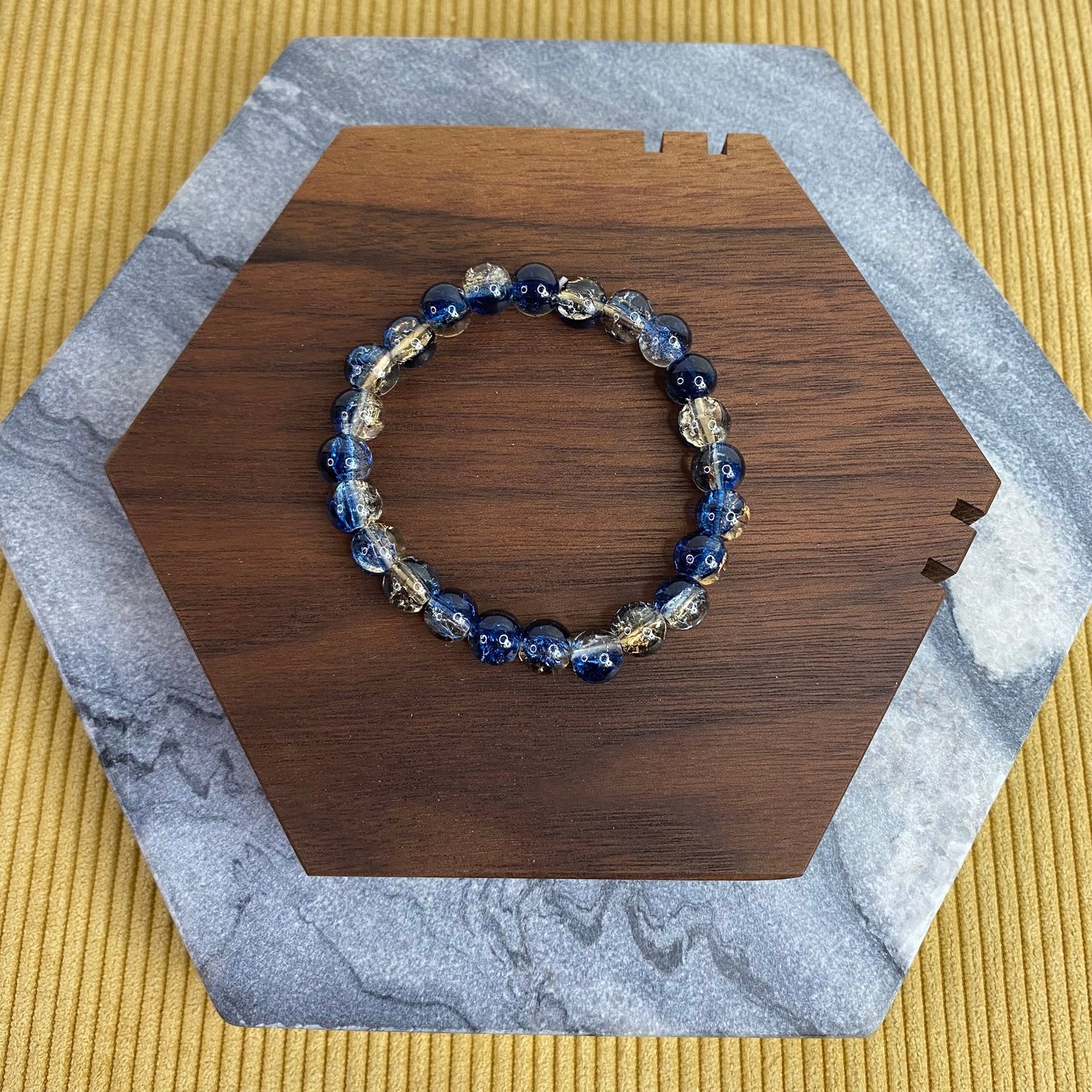 Bracelet - Medium Sized Crystal Bead