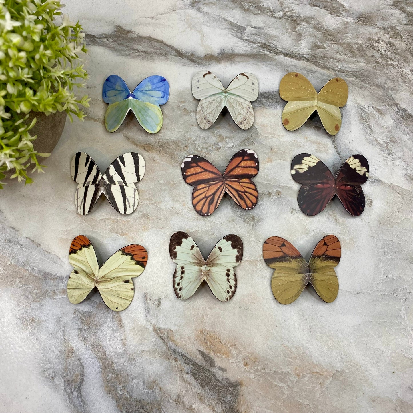 Bookmark - Small Butterfly Magnetic Mix