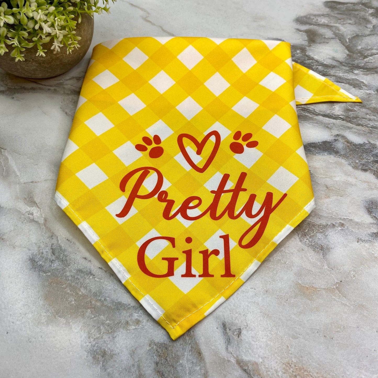 Dog Bandana - Plaid - Pretty Girl