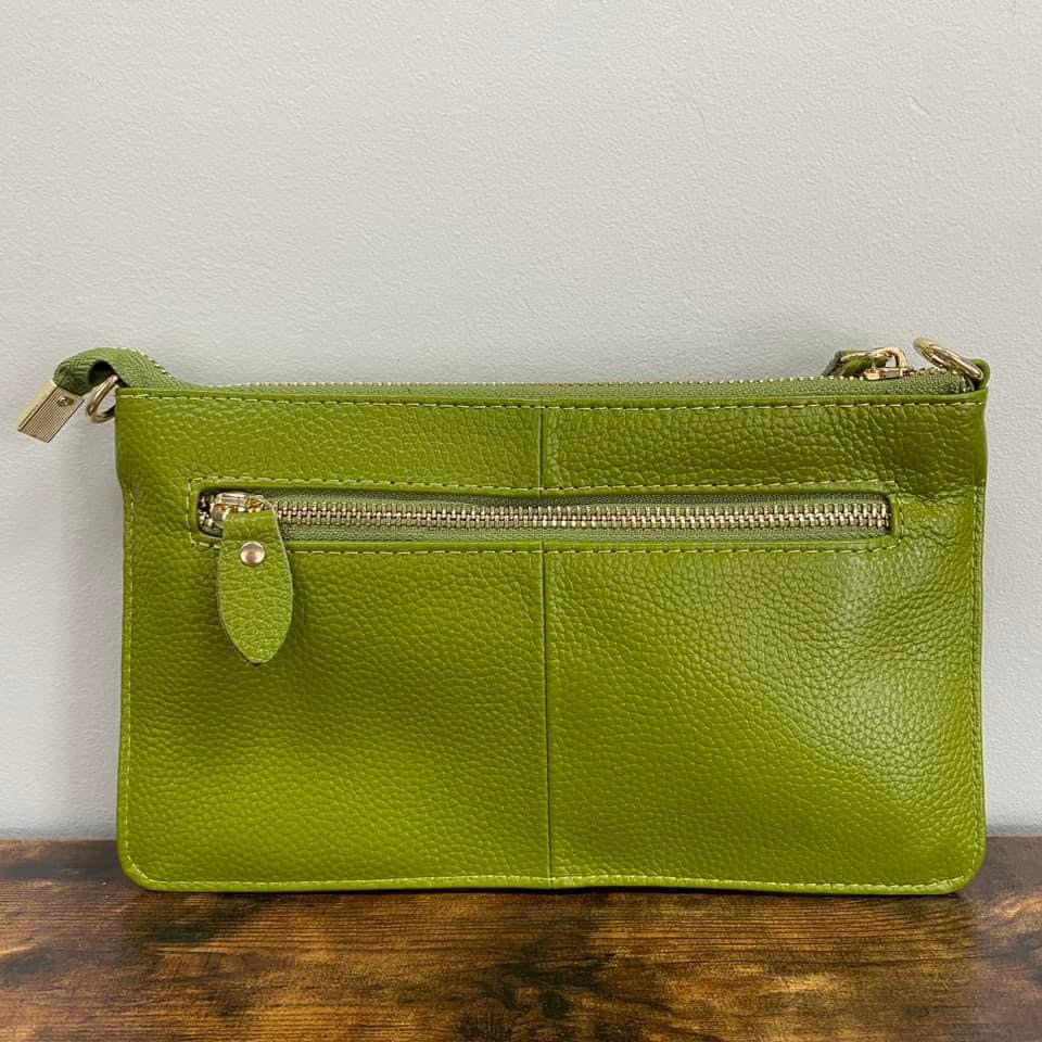 Megan Clutch Crossbody - Genuine Leather