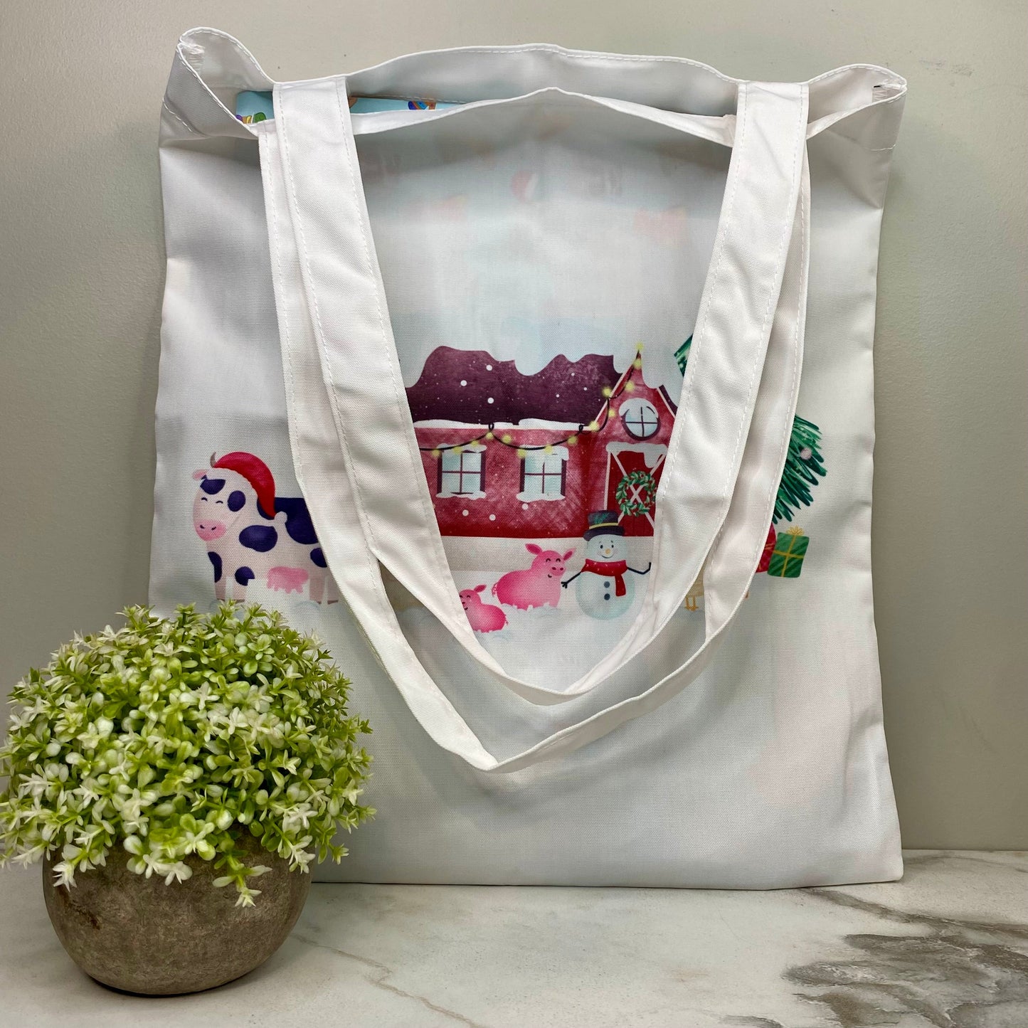 Tote Bag - Christmas - #1 - Farm