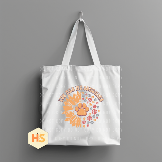 Tote Bag - Sunshine Paw - PREORDER 7/8-7/11
