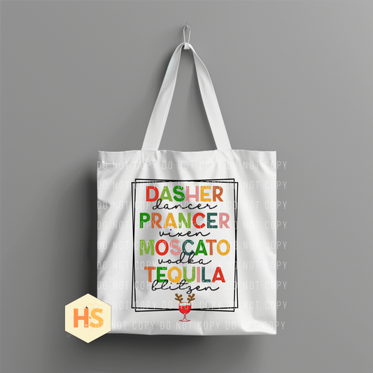 Tote Bag - Christmas Tequila - PREORDER 7/8-7/11