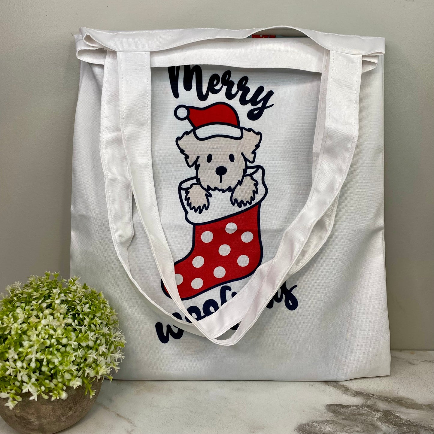 Tote Bag - Christmas - #13 - Merry Woofmas