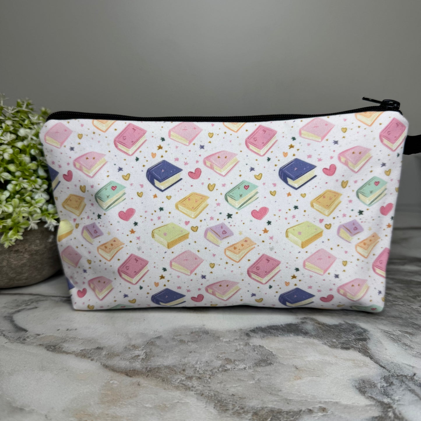 Pouch - Book Closed Heart Star