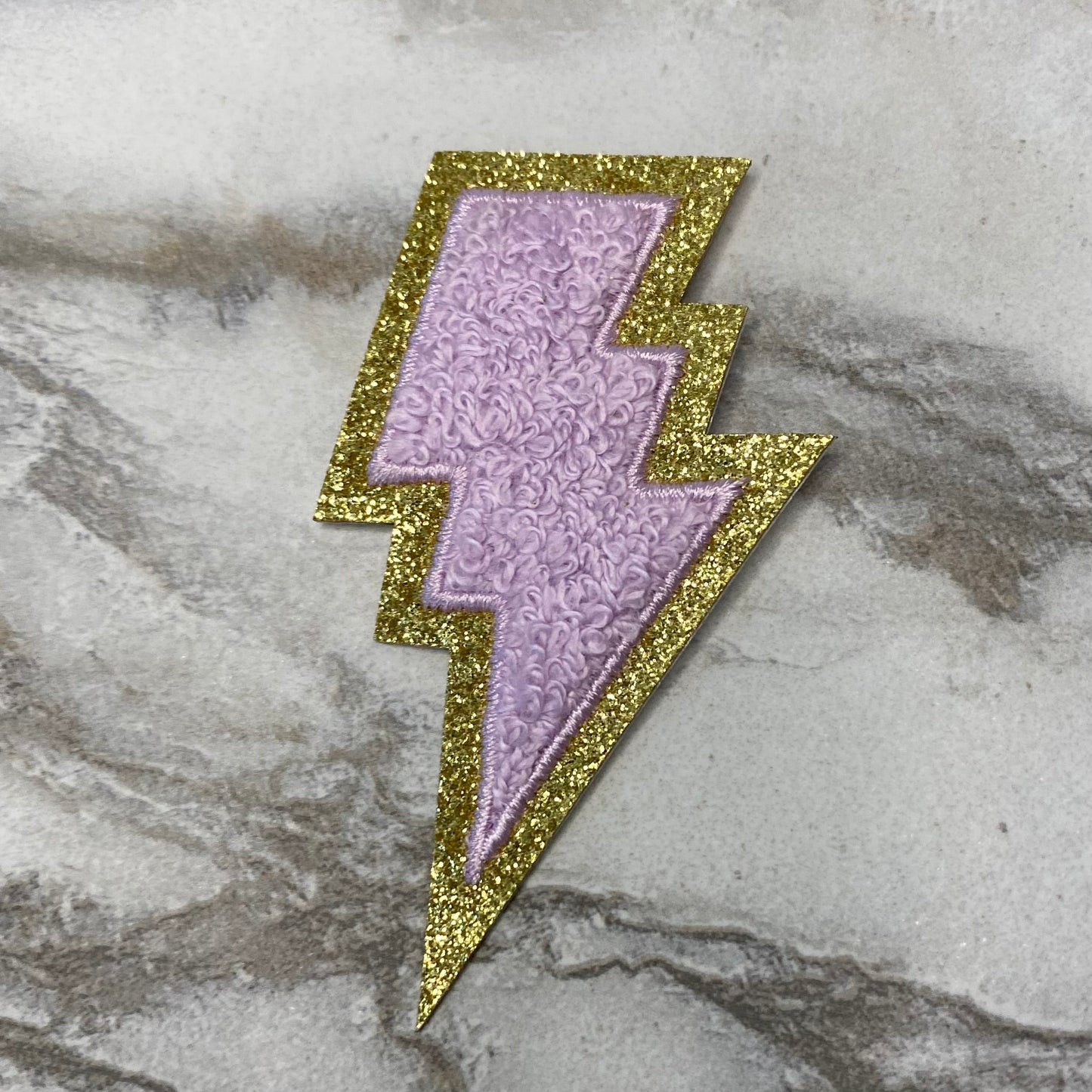 Chenille Patches - Lightning Bolt