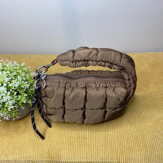 Mini Puffer Bag - Coffee