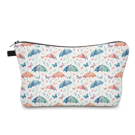 Pouch - Umbrellas & Butterflies