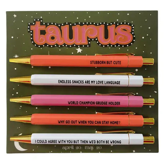 Pen Set - Taurus - PREORDER 11/14-11/17