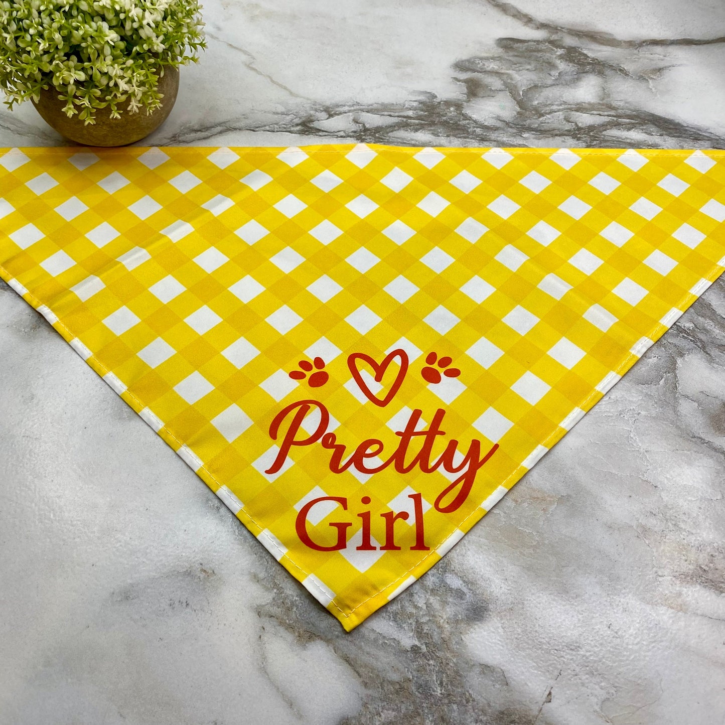 Dog Bandana - Plaid - Pretty Girl