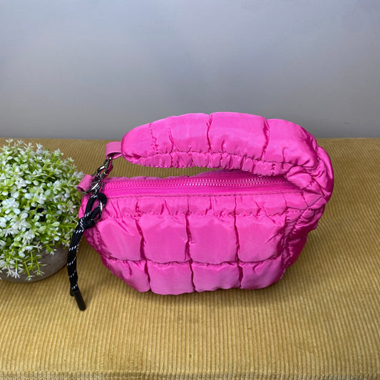 Mini Puffer Bag - Hot Pink