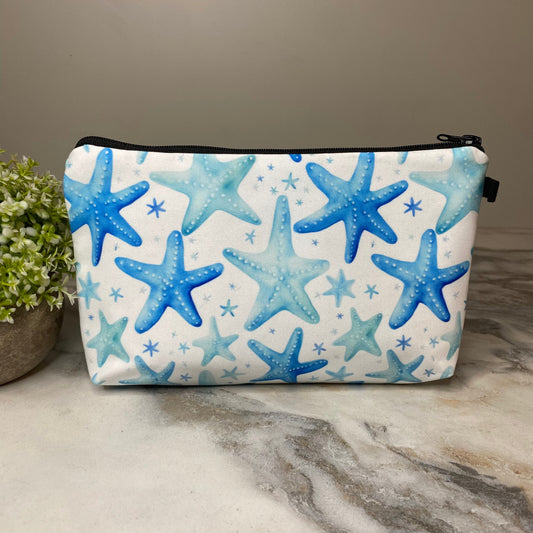 Pouch - Starfish Blue