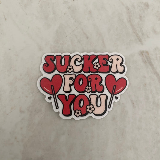 Vinyl Sticker - Love - Sucker for You