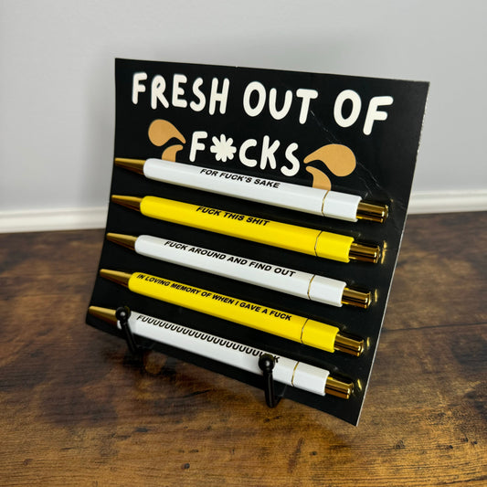 Pen - Fresh Out Of Fucks Set