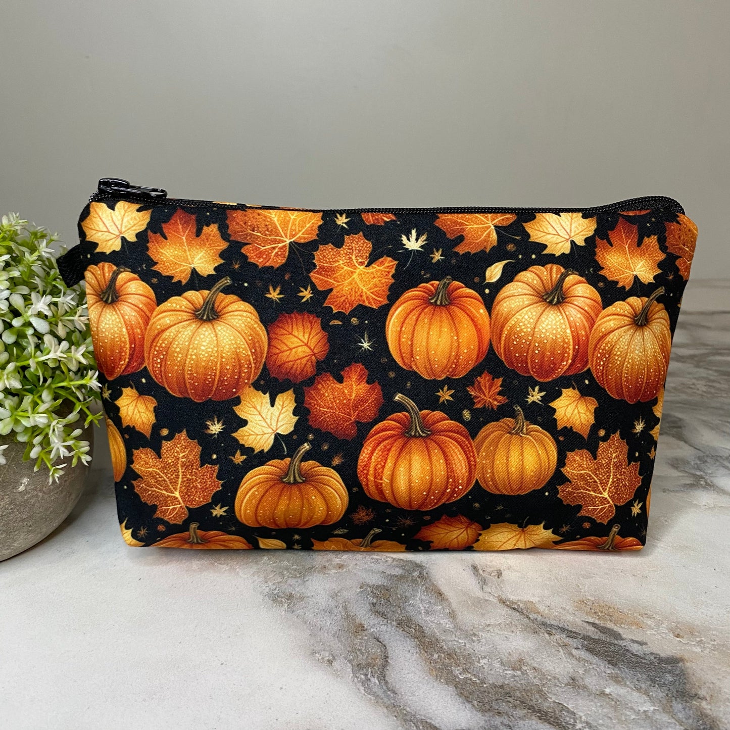 Pouch - Pumpkins & Leaves