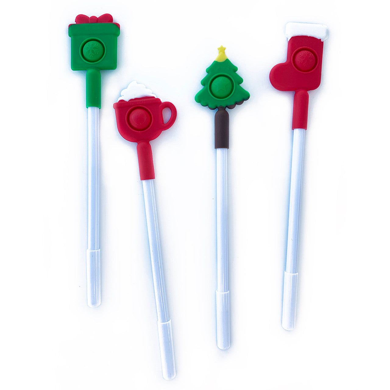 Pen - OMG Pop Fidgety Holiday Christmas Pen  + Topper