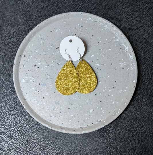 Gold Foam Earrings