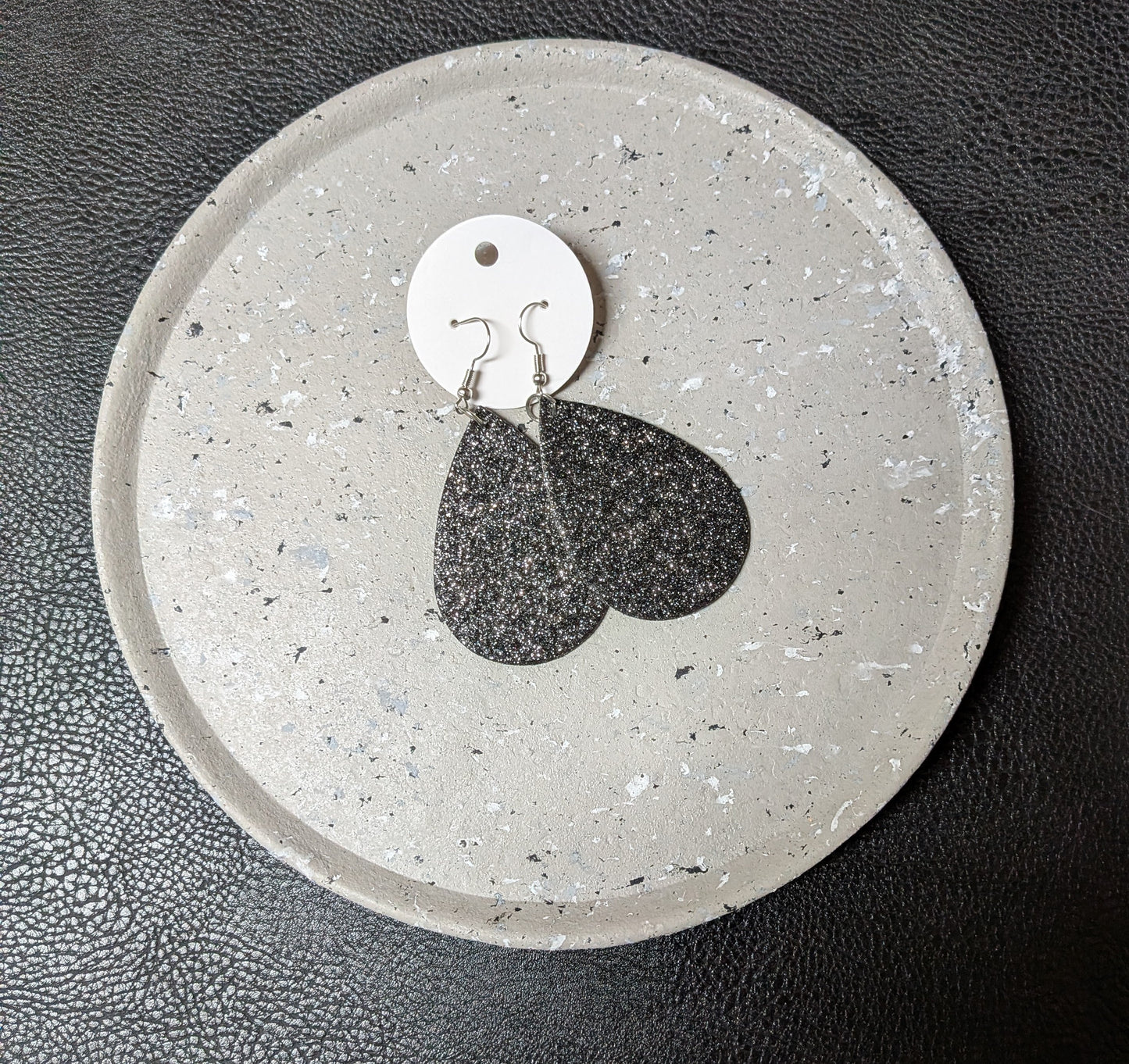 Black Foam Earrings