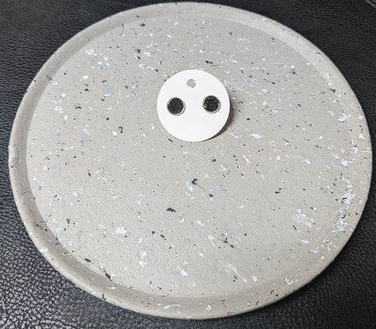 Mermaid Scale Earrings (Black)