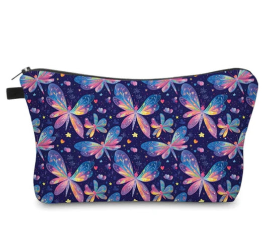 Pouch-Neon Butterfly