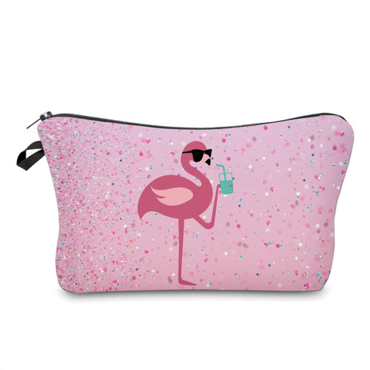 Pouch - Flamingo With Drink