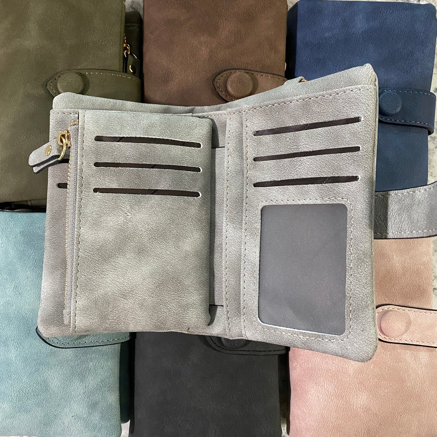 Wallet - Soft Faux Leather